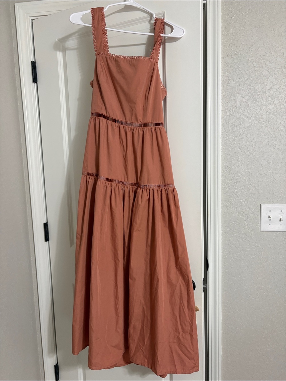 Women’s Rust Tiered Sundress - By the River